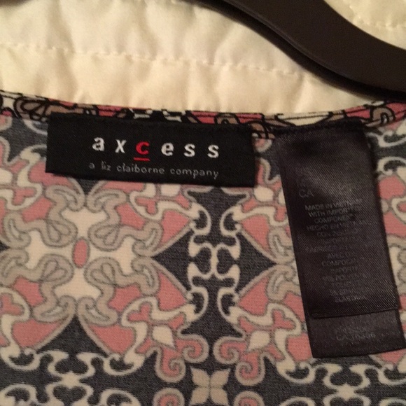 EUC access by Liz Claiborne Empire Waist Top - Picture 4 of 7